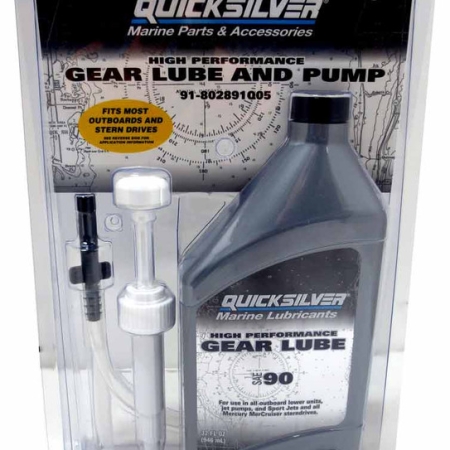 Quicksilver High Performance Gear Lube & Pump Kit 946ML