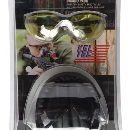 KELTEC SHOOTING SAFETY PACK - GLASSES/MUFFS