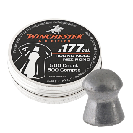 DAISY WINCHESTER .177CAL ROUND NOSE PELLETS (500)