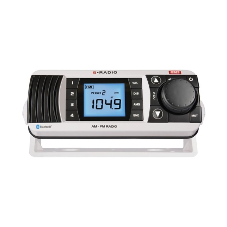 GME GR300BTW MARINE STEREO WITH BLUETOOTH DISPLAY MODEL