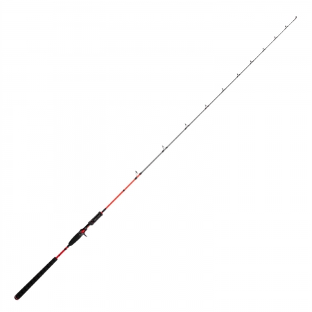 Black, red, and grey graphite rod