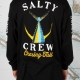 SALTY CREW TAILED L/SLEEVE TEE BLACK SIZE LARGE