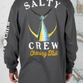 SALTY CREW TAILED L/S TEE MED