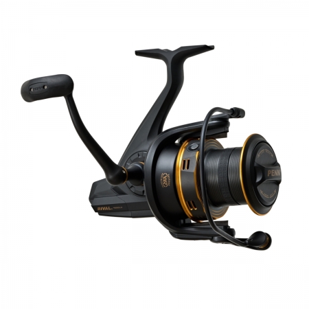 The PENN Rival Gold was engineered to be a versatile all-round longcast reel at an affordable price. The 5 sealed ball bearing system, including an instant-anti reverse bearing, are ensuring you of a perfectly smooth operation, even under pressure. The graphite body in combination with the machined, braid ready, aluminium spool is resulting in a strong yet lightweight reel. The strong and durable handle comes with a special T-shaped handle knob for extra grip and comfort. Features: 4+1 Sealed stainless steel ball bearings Strong and smooth drag T-handle knob for extra comfort Quick-set drag system Braid ready spool Specs: Bearing Count: 4+1 Max Drag: 8KG Braid capacity (YD/LB): 590/30 - 460/40 - 300/50 Mono Capacity (YD/LB): 540/12 - 450/15 - 325/20 Gear Ratio: 4.3:1 Weight: 669G