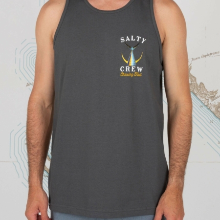 SALTY CREW TAILED TANK CHARCOAL HEATHER