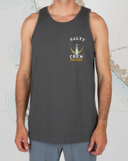 SALTY CREW TAILED TANK CHARCOAL HEATHER