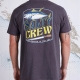SALTY CREW FILLET STAND S/S TEE CHARCOAL HEATHER