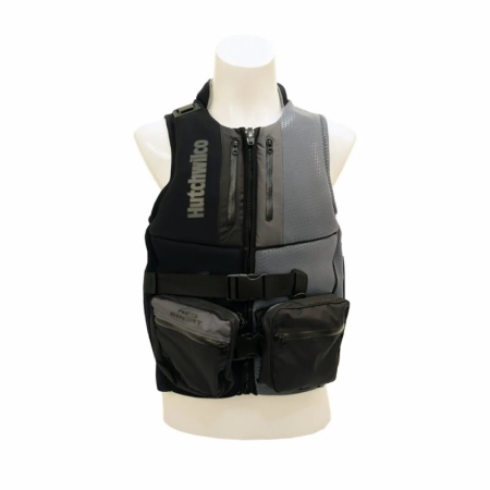 HUTCHWILCO NEO SPORTS VEST CHARCOAL ADULT SMALL