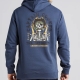 THE MAD HUEYS CAPTAIN COOKED PULLOVER PETROL BLUE