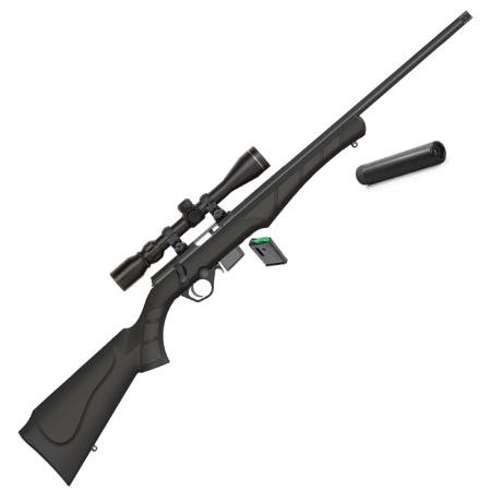 ROSSI 8122M BOLT ACTION RIFLE .22WMR PACKAGE
