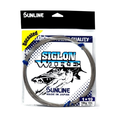 SUNLINE SIGLON WIRE 300LB 136KG 1X19 (10M) 1.20MM