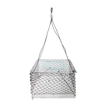 NACSAN DELUXE FOLDING SQUARE STEEL CRAY POT