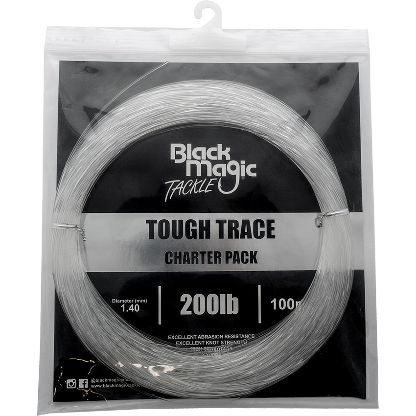 New Nylon Coated Wire Trace Leader Kit With Crimps Game Fishing