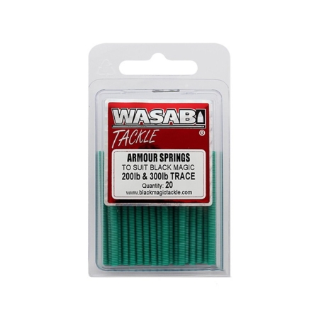 WASABI TACKLE ARMOUR SPRINGS 200LB-300LB QTY 20